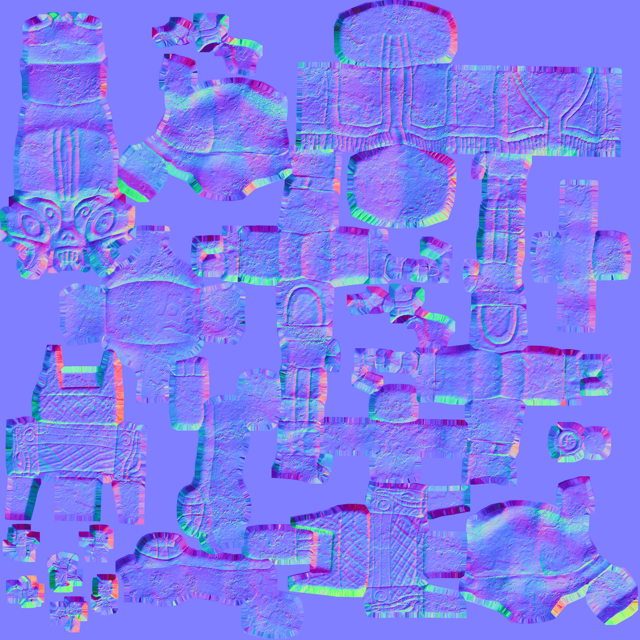 Golem normal map